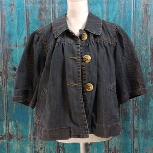 Venezia crop jean jacket lane bryant 22/24